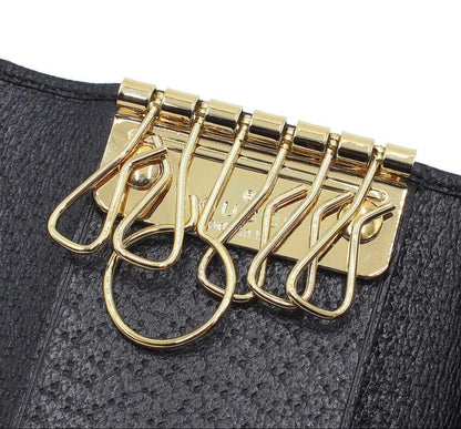 Gucci GG Canvas Sherry Line 6 Key Case Key Holder — view 5