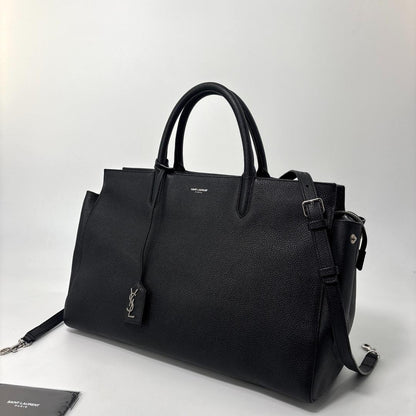 Saint Laurent Super Paris Cavalive Gauche Leather 2-Way Handbag — view 2