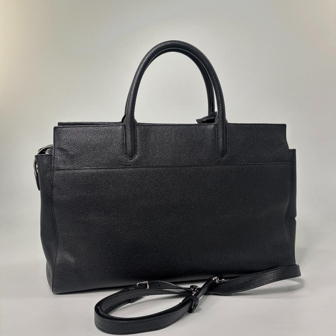Saint Laurent Super Paris Cavalive Gauche Leather 2-Way Handbag — view 5