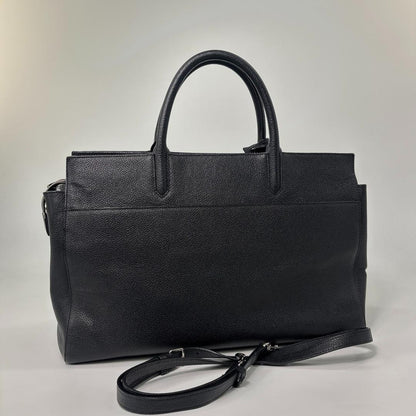 Saint Laurent Super Paris Cavalive Gauche Leather 2-Way Handbag — view 5