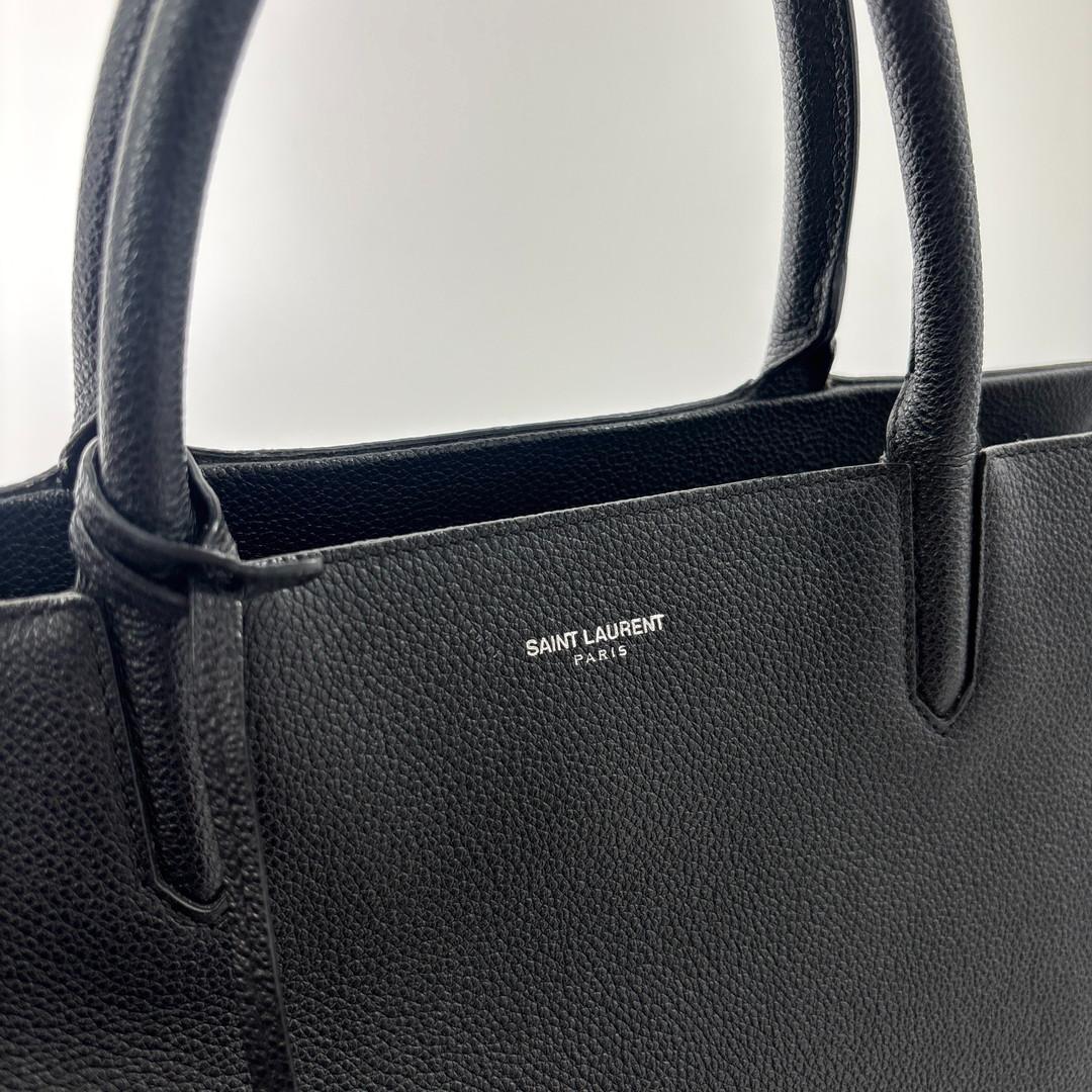 Saint Laurent Super Paris Cavalive Gauche Leather 2-Way Handbag — view 7