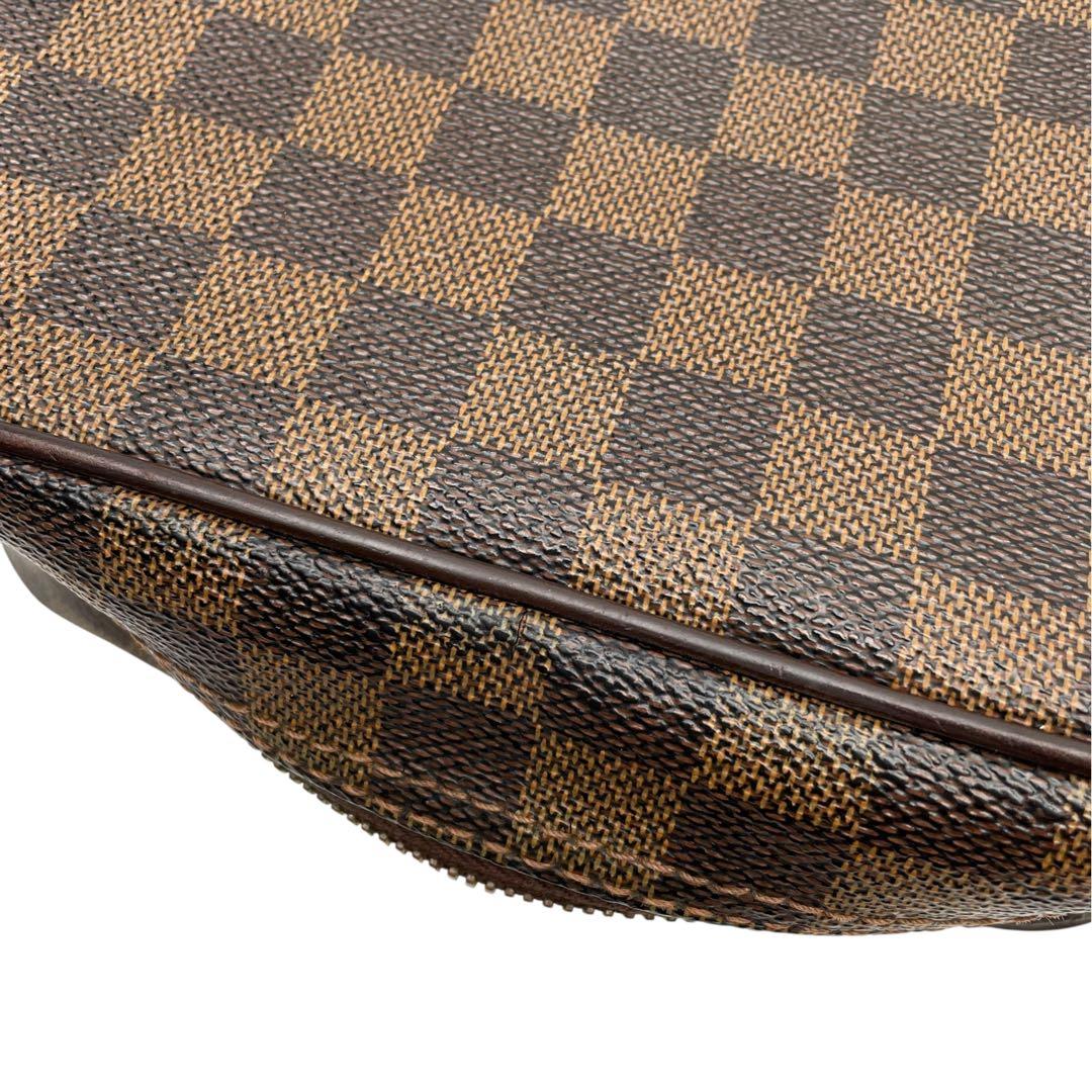 Louis Vuitton Damier Leather Olaf PM Shoulder Bag Brown — view 7