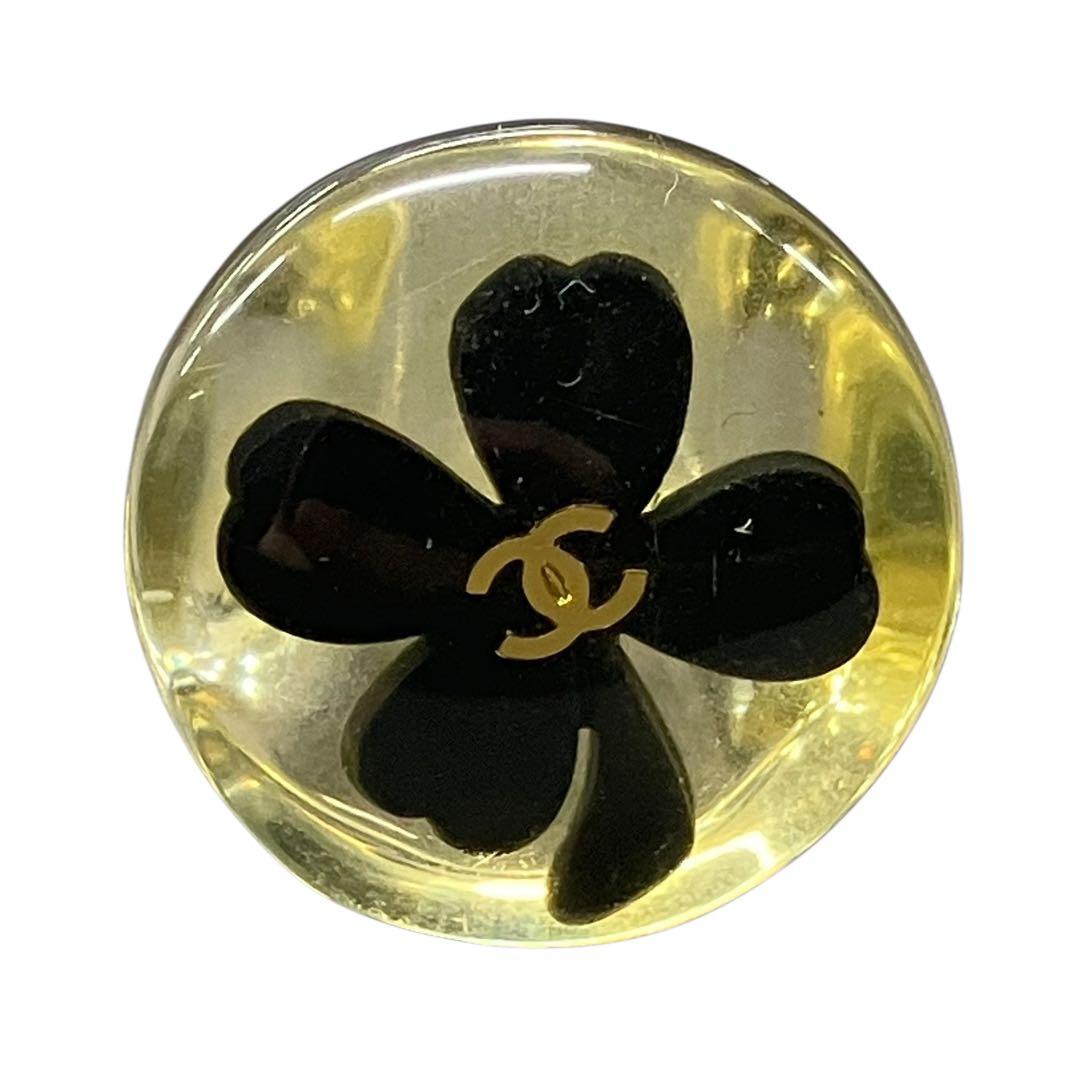 Chanel Vintage Cocomark Clover No 13-14 L_068