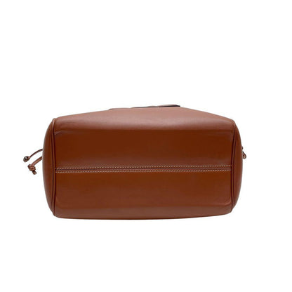 Celine Leather Cuill Drawstring Small Hippopotamus Hand — view 4