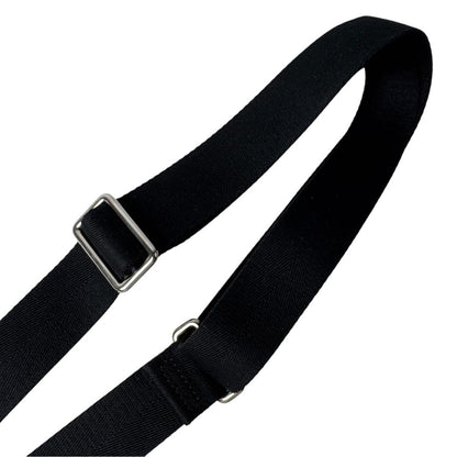 Louis Vuitton Shoulder Strap for Bag Logo Silver Black — view 6