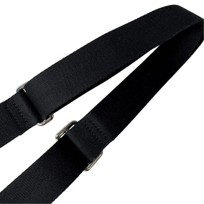 Louis Vuitton Shoulder Strap for Bag Logo Silver Black — view 7
