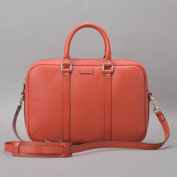 Gucci Diamante 2 way Business Bag Ggleather Red