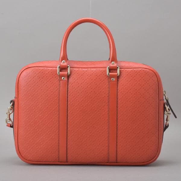 Gucci Diamante 2 way Business Bag Ggleather Red