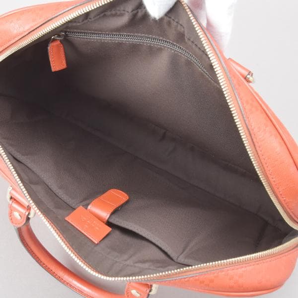Gucci Diamante 2 way Business Bag Ggleather Red