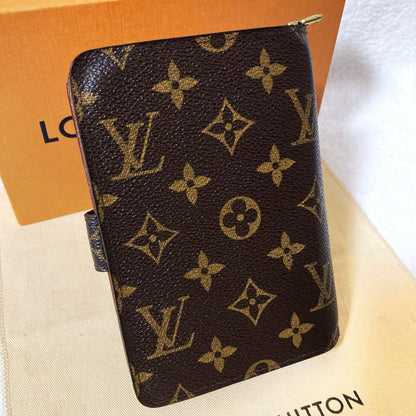 Louis Vuitton Monogram Porte Papier Zip Bifold Wallet