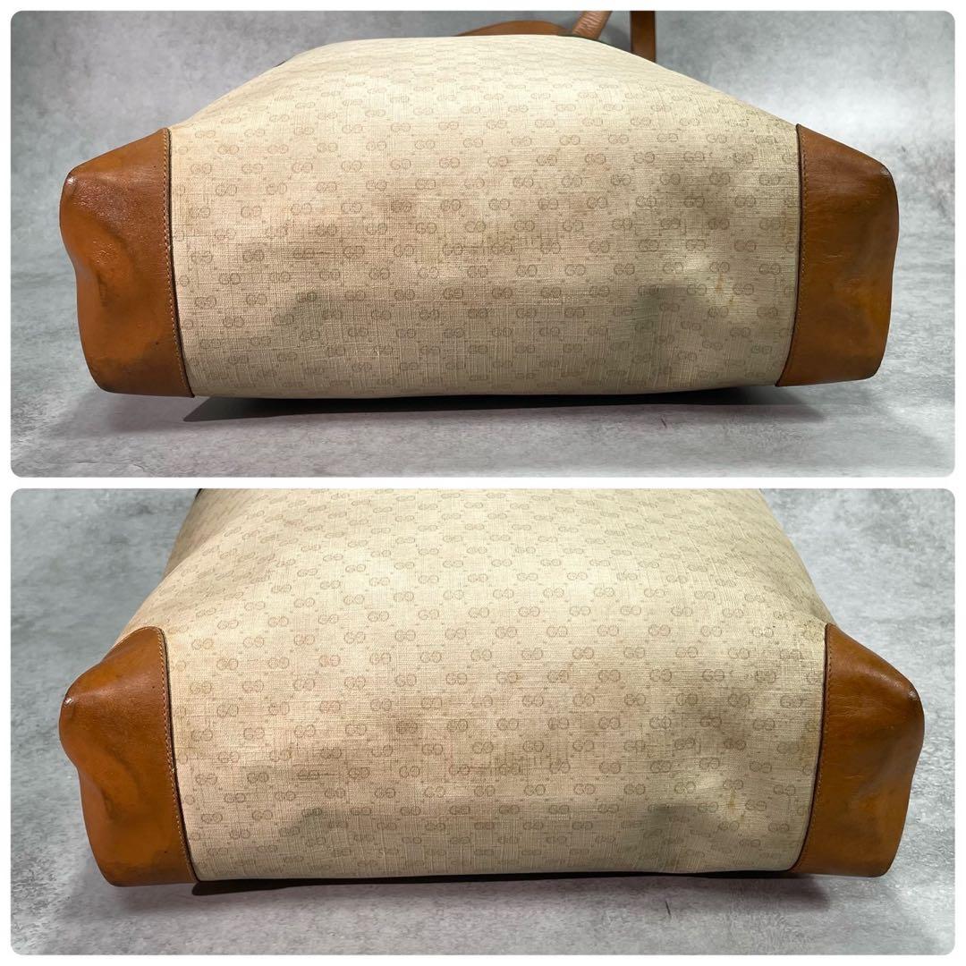 Gucci GG Sherry Line Tote Beige Brown — view 7