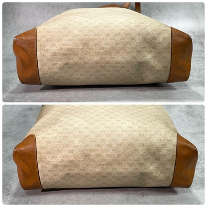 Gucci GG Sherry Line Tote Beige Brown — view 7