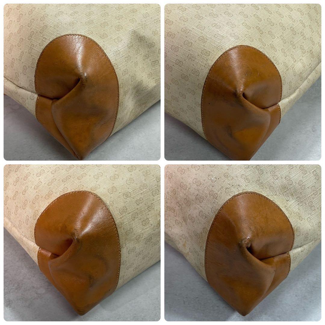 Gucci GG Sherry Line Tote Beige Brown — view 8