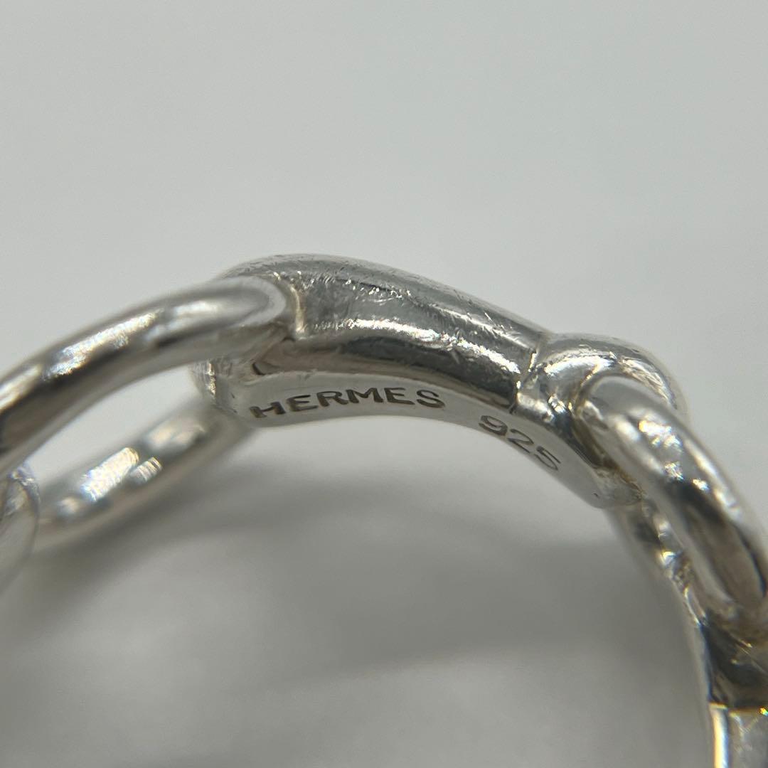 Hermes Horsebit Ring No 10 Sv925 Vintage