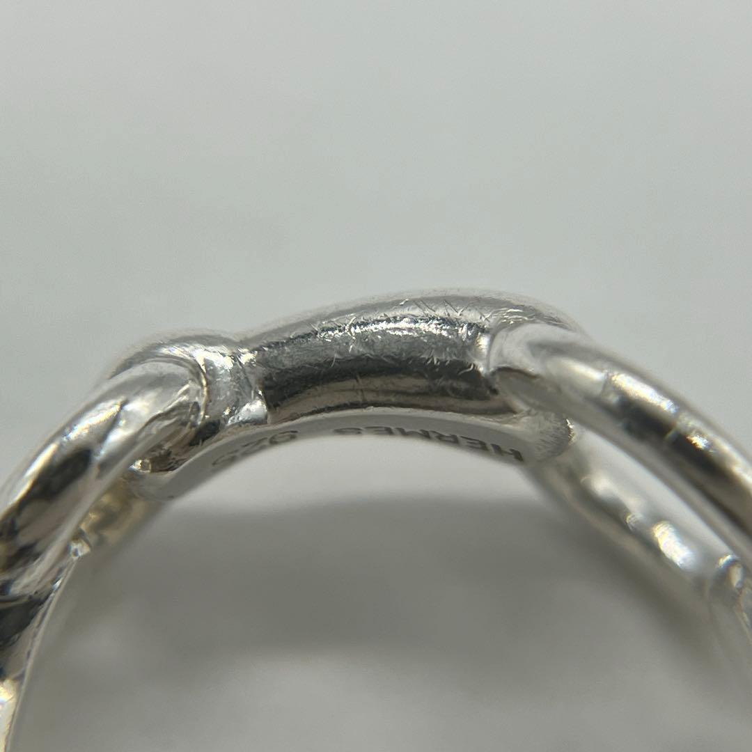 Hermes Horsebit Ring No 10 Sv925 Vintage