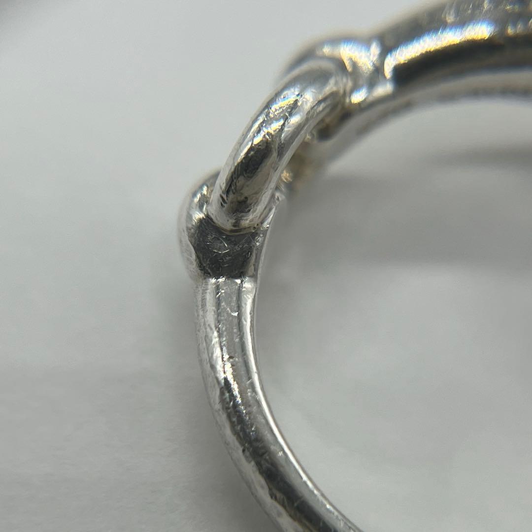 Hermes Horsebit Ring No 10 Sv925 Vintage