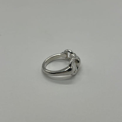 Hermes Horsebit Ring No 10 Sv925 Vintage