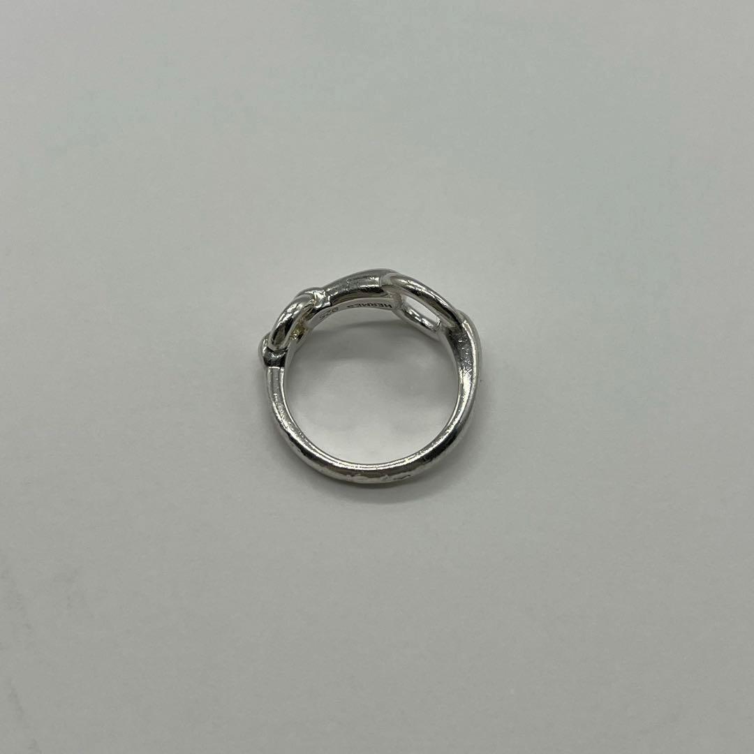 Hermes Horsebit Ring No 10 Sv925 Vintage