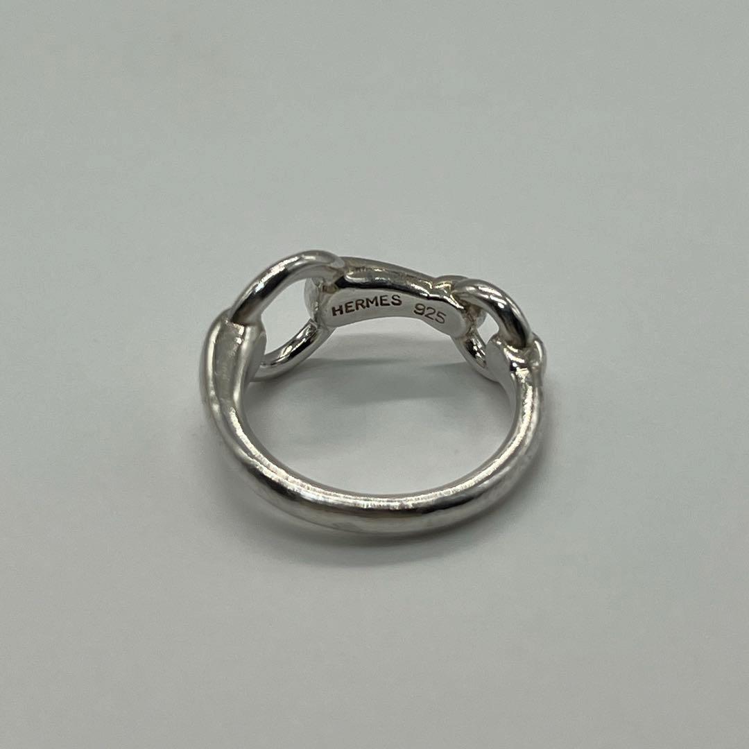 Hermes Horsebit Ring No 10 Sv925 Vintage