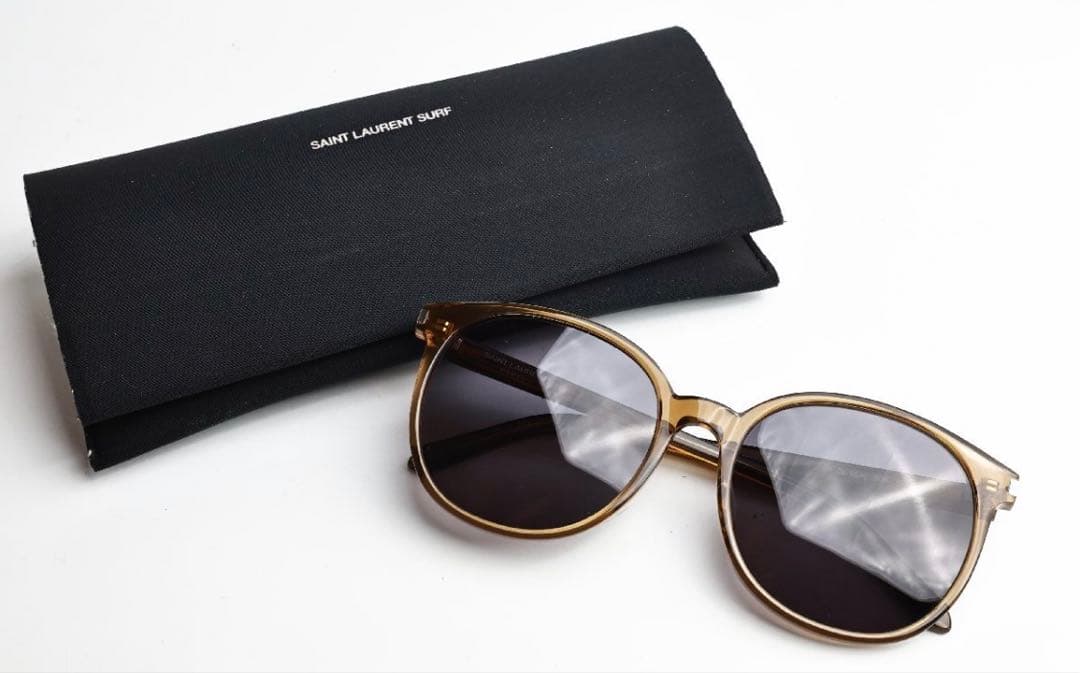Saint Laurent Surf Logo Sunglasses Eyewear