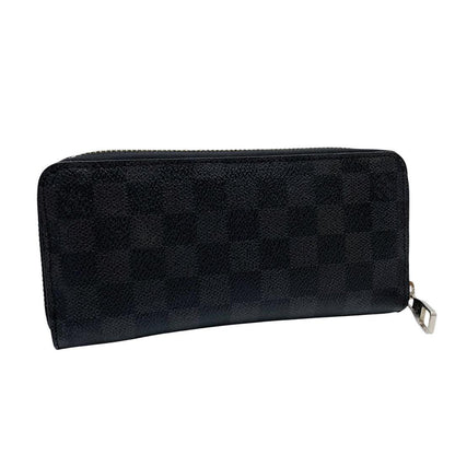 Louis Vuitton Damier Zippy Wallet Vertical Black — view 2