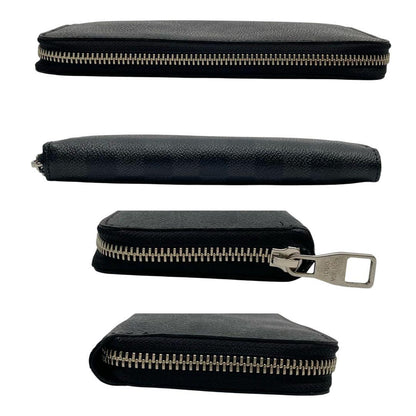Louis Vuitton Damier Zippy Wallet Vertical Black — view 3
