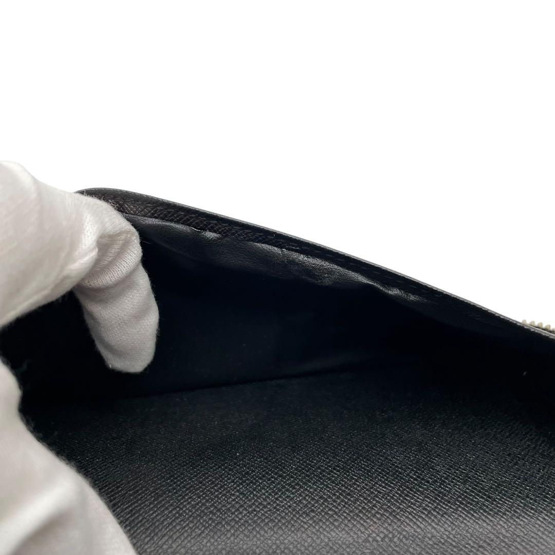 Louis Vuitton Damier Zippy Wallet Vertical Black — view 7