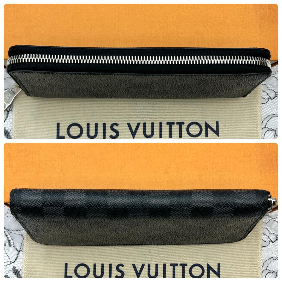 Louis Vuitton Damier Graphite Vertical Zippy Wallet — view 3