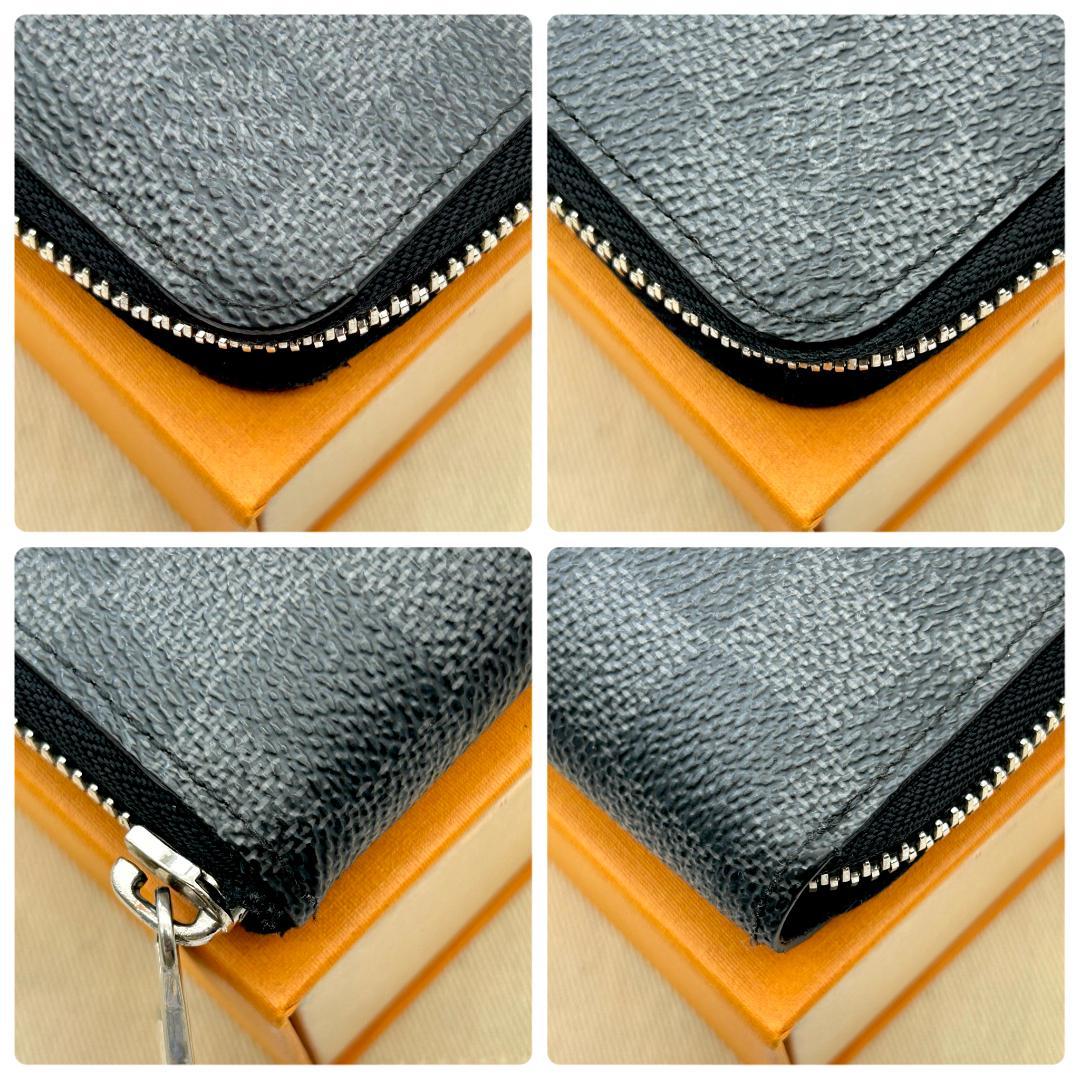 Louis Vuitton Damier Graphite Vertical Zippy Wallet — view 5