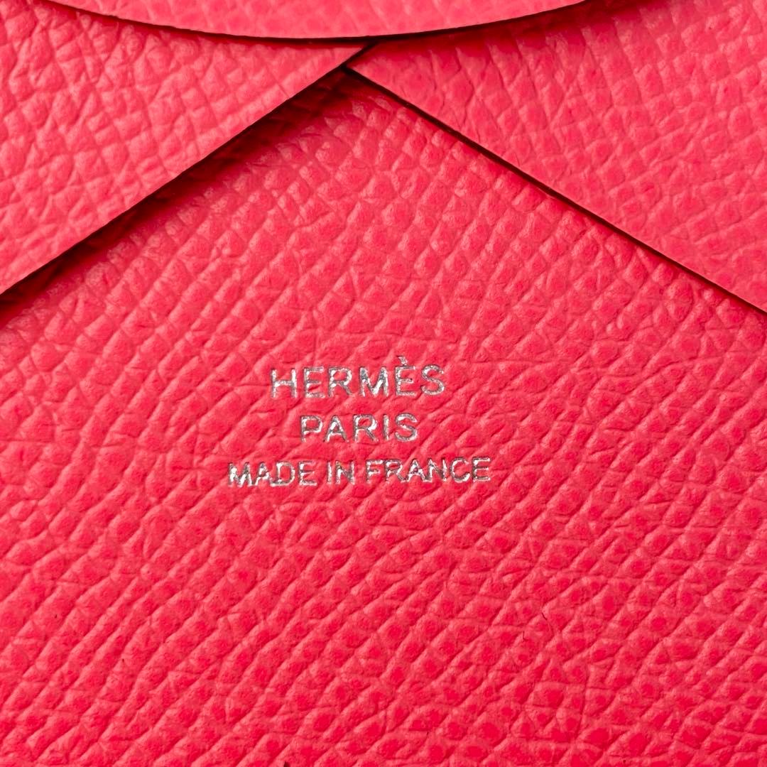 Unused Hermes Galviduo Card Case Stamped B Epson