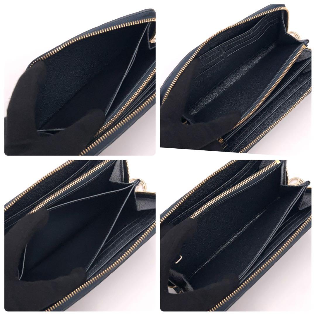 Louis Vuitton Zippy Wallet Empreinte Rhinestone — view 4