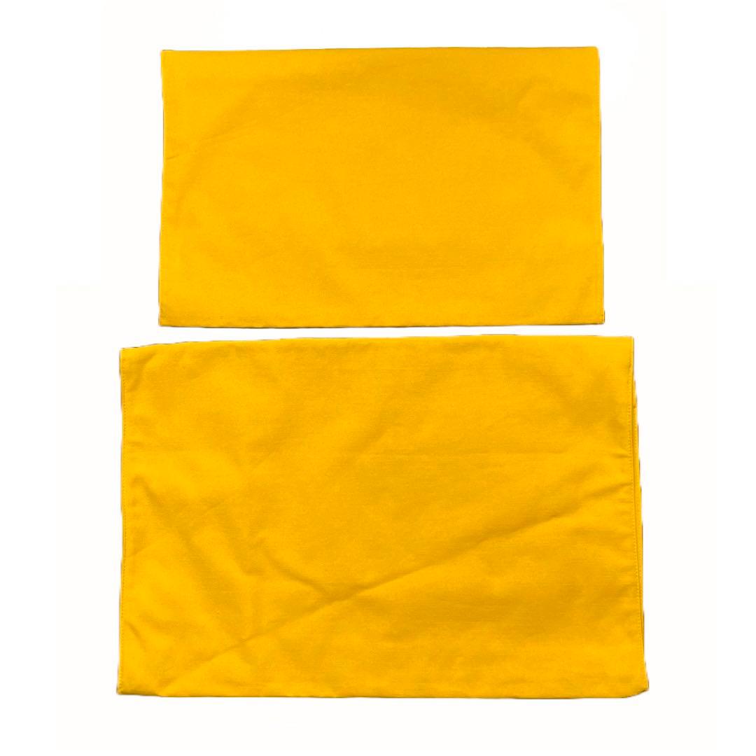 Hermes Shirt Case Set Of 2 Yellowish Yellow