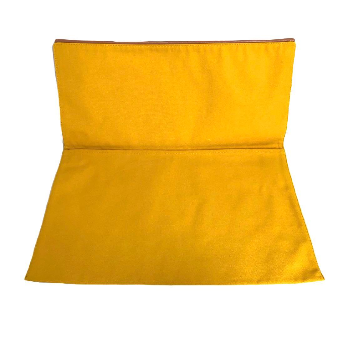 Hermes Shirt Case Set Of 2 Yellowish Yellow