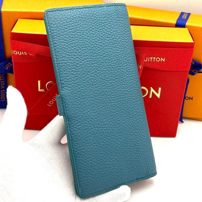 Louis Vuitton Wallet LV Vertical Light Blue