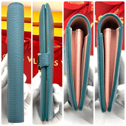 Louis Vuitton Wallet LV Vertical Light Blue