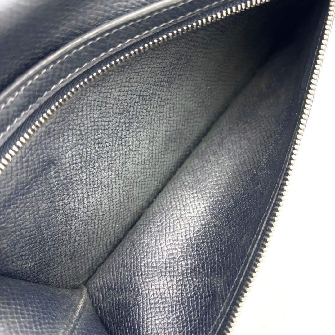 Hermes Bearn Classic Bifold Wallet Navy Leather Epsom — view 4