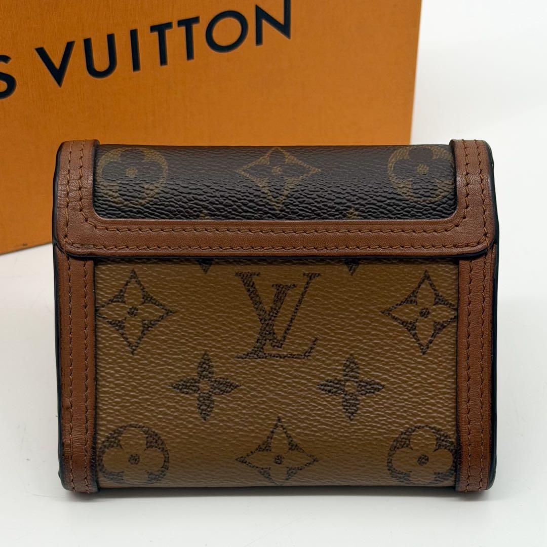 Louis Vuitton Portefeuille Dauphine Compact Reverse Monogram Wallet — view 3