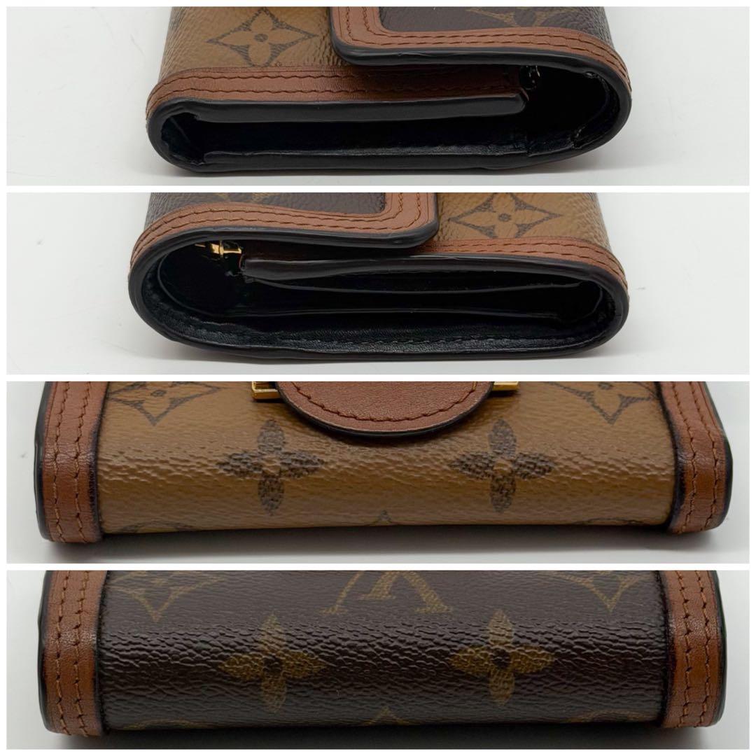 Louis Vuitton Portefeuille Dauphine Compact Reverse Monogram Wallet — view 4