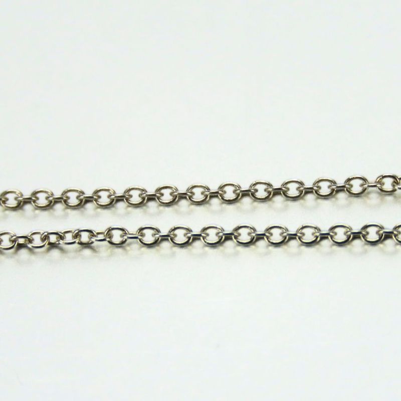 Tiffany & Co Necklace Return To Round 925 Silver Approx 4.0g Silver Tiffany &