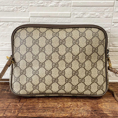 Gucci GG Supreme Leather Vintage Shoulder Bag — view 2