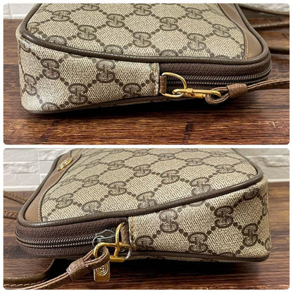 Gucci GG Supreme Leather Vintage Shoulder Bag — view 3