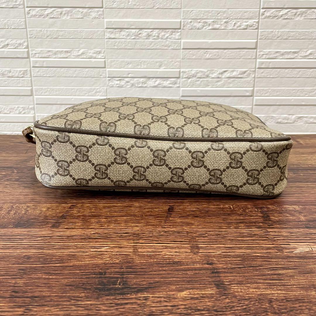 Gucci GG Supreme Leather Vintage Shoulder Bag — view 4