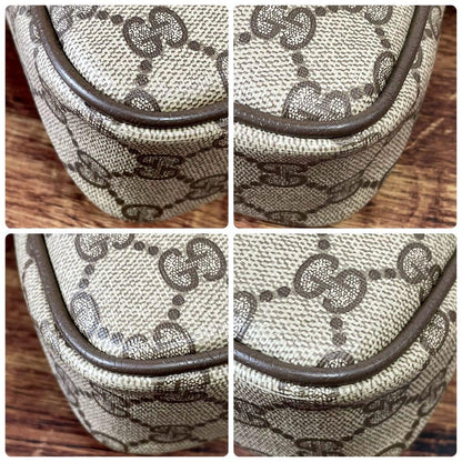 Gucci GG Supreme Leather Vintage Shoulder Bag — view 5