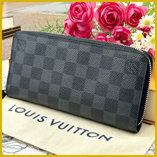 Louis Vuitton Damier Graphite Vertical Zippy Wallet