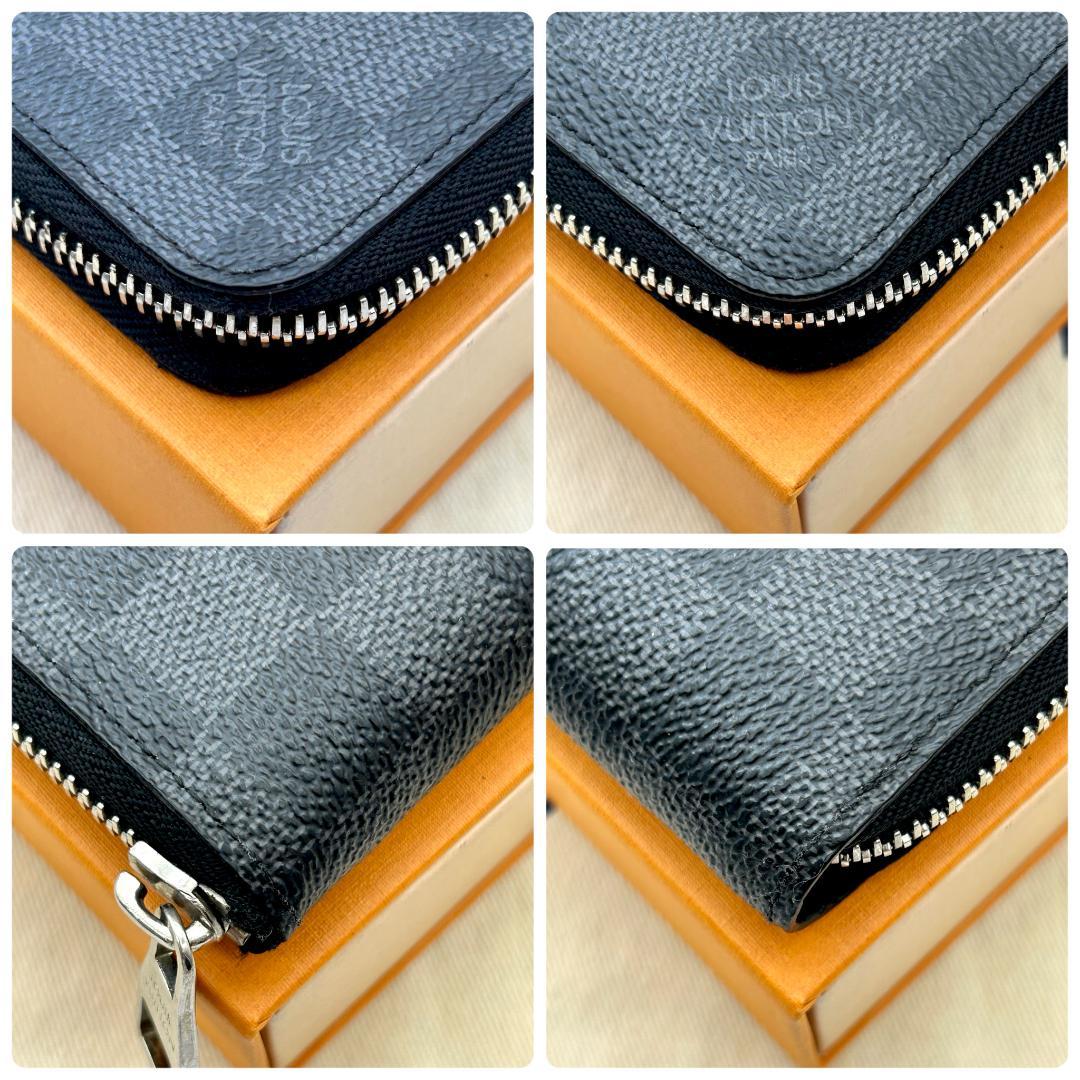 Louis Vuitton Damier Graphite Vertical Zippy Wallet — view 5