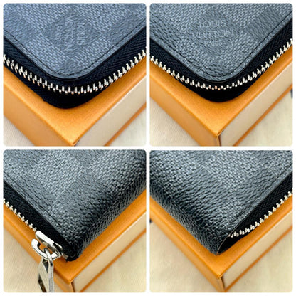 Louis Vuitton Damier Graphite Vertical Zippy Wallet — view 5