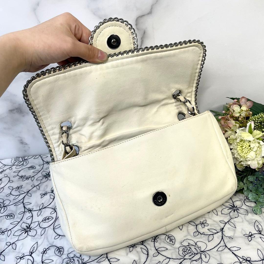 Chanel Chain Around Double Flap Bag — view 8