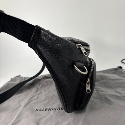 Balenciaga Supervisi Belt Bag Black — view 4