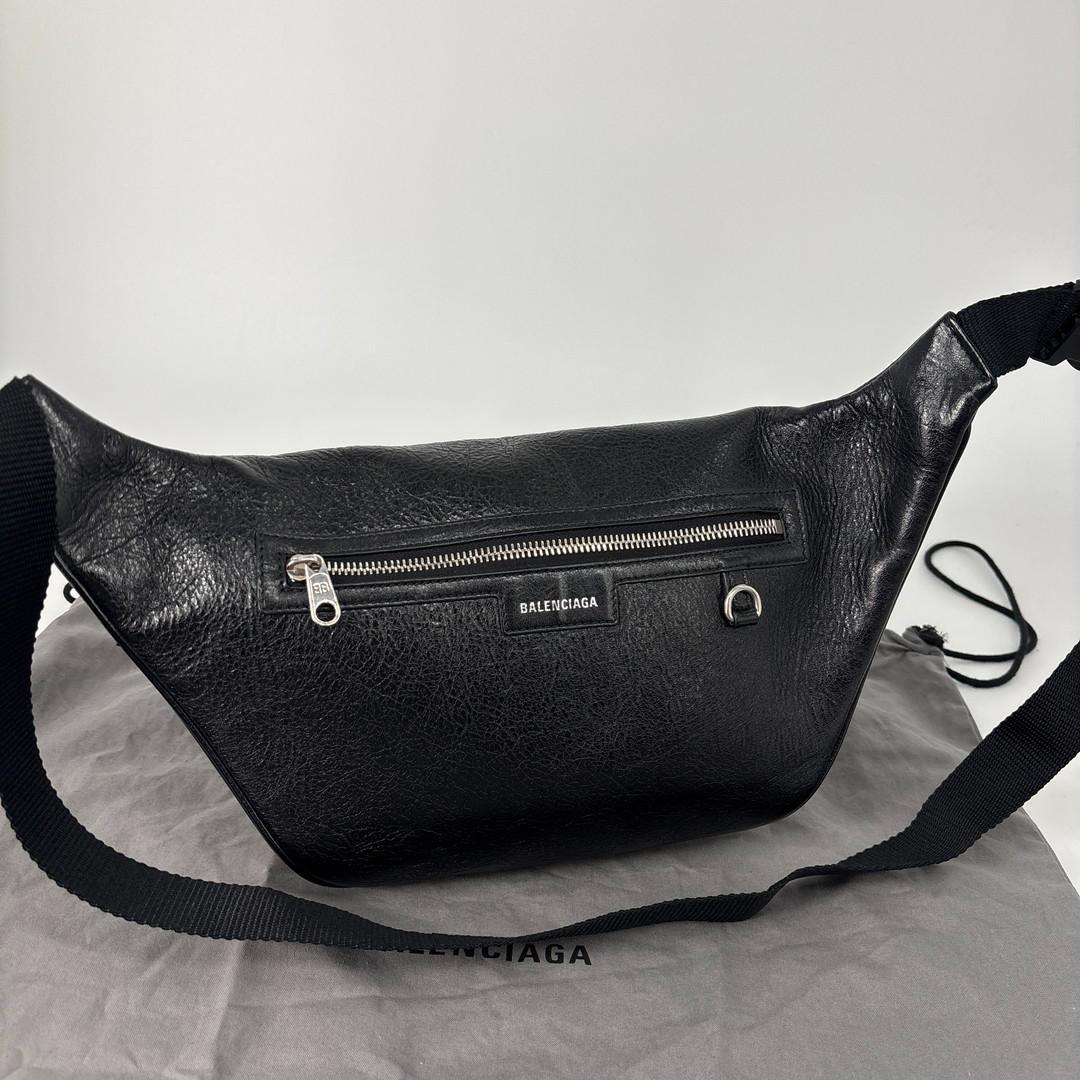 Balenciaga Supervisi Belt Bag Black — view 5
