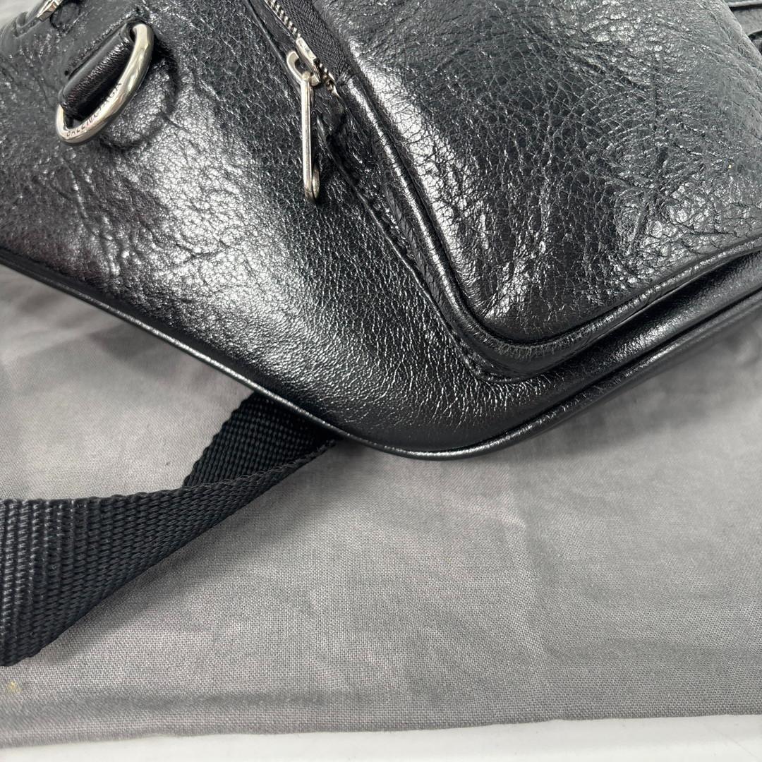 Balenciaga Supervisi Belt Bag Black — view 6